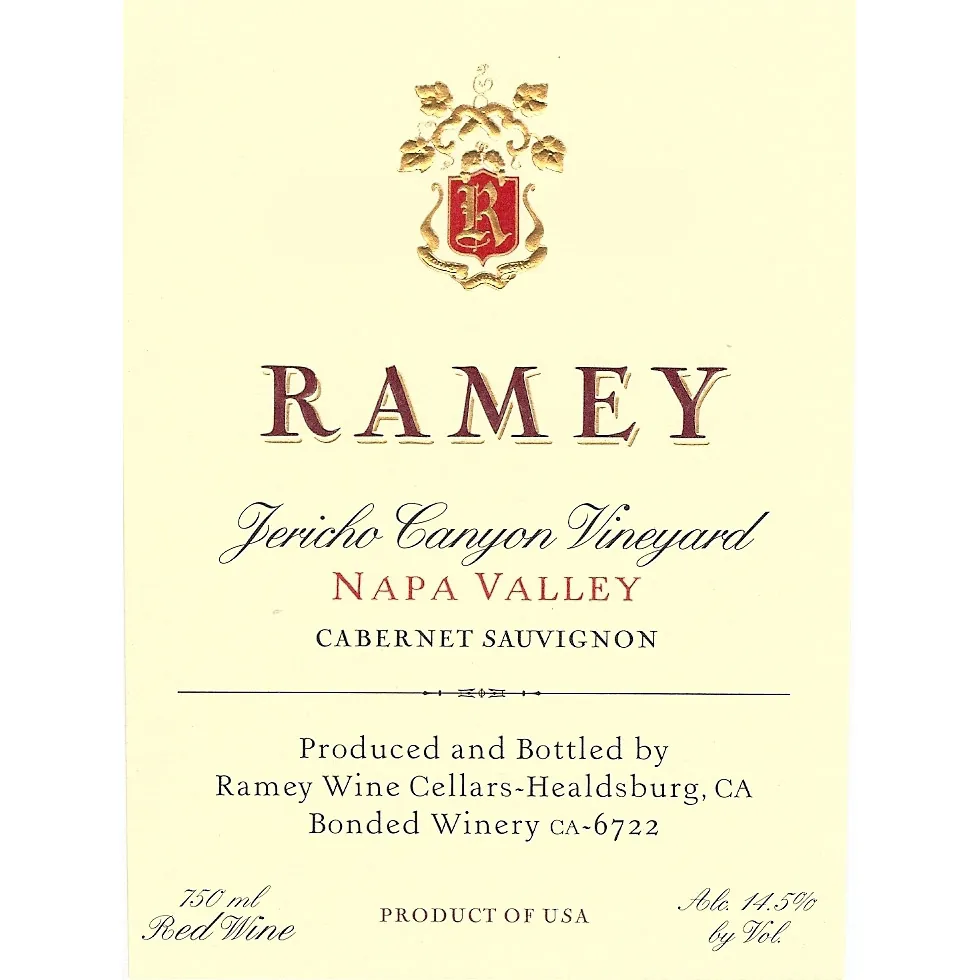 Jericho Canyon Vineyard Cabernet Sauvignon Bottle