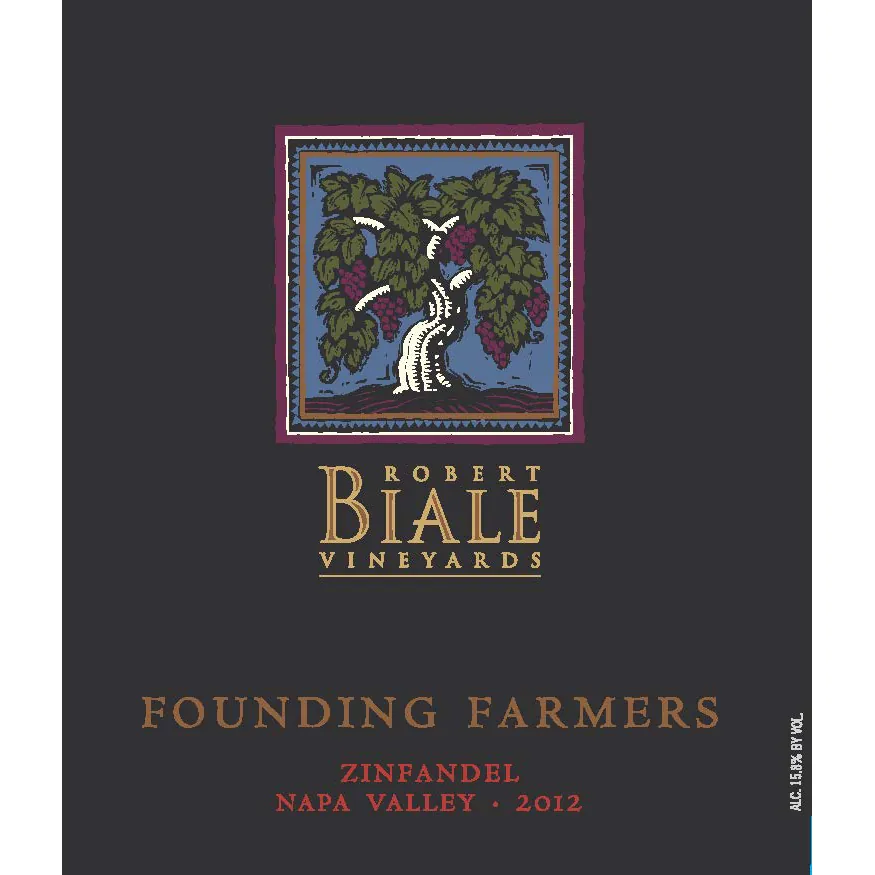 Founding Farmers Zinfandel Bottle