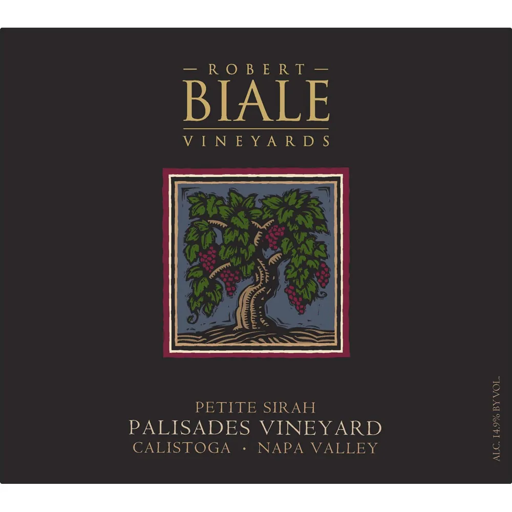 Palisades Vineyard Petite Sirah Bottle