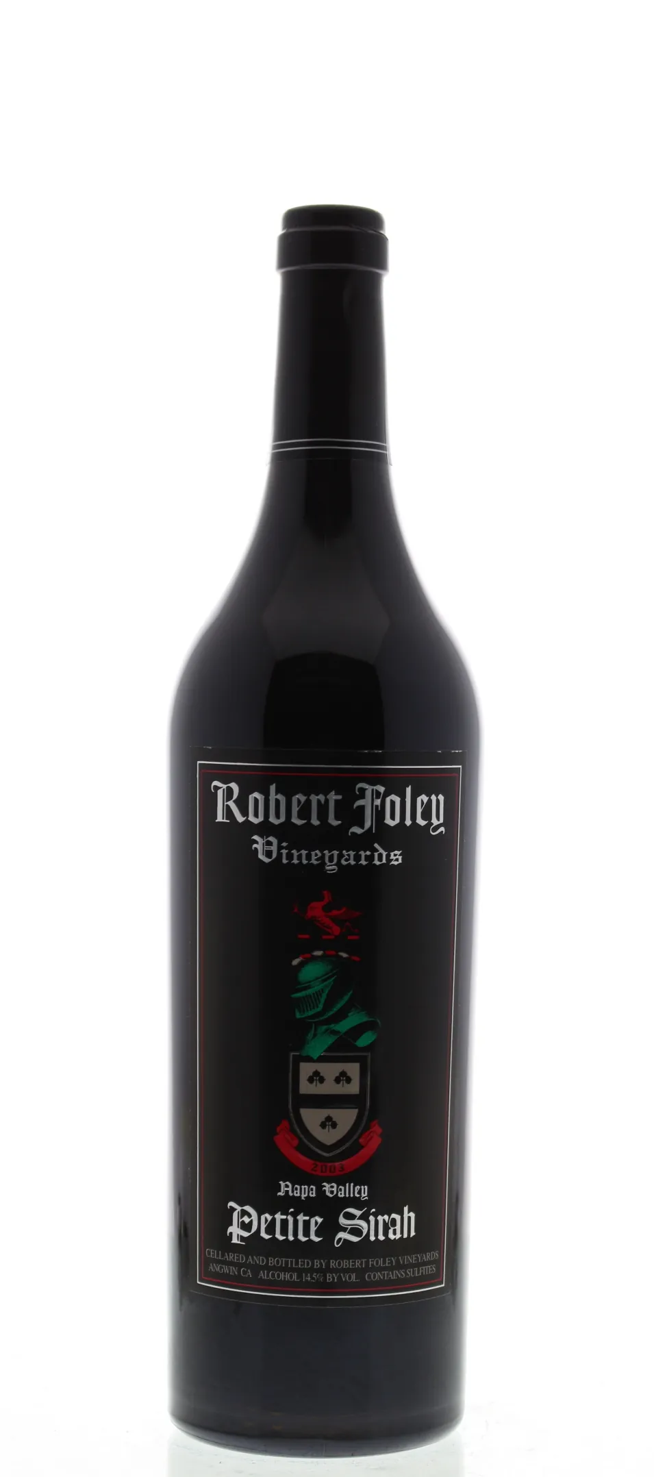 Petite Sirah Bottle