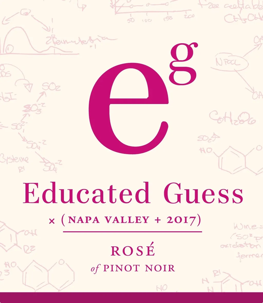 Edcuated Guess Rose of Pinot Noir Bottle