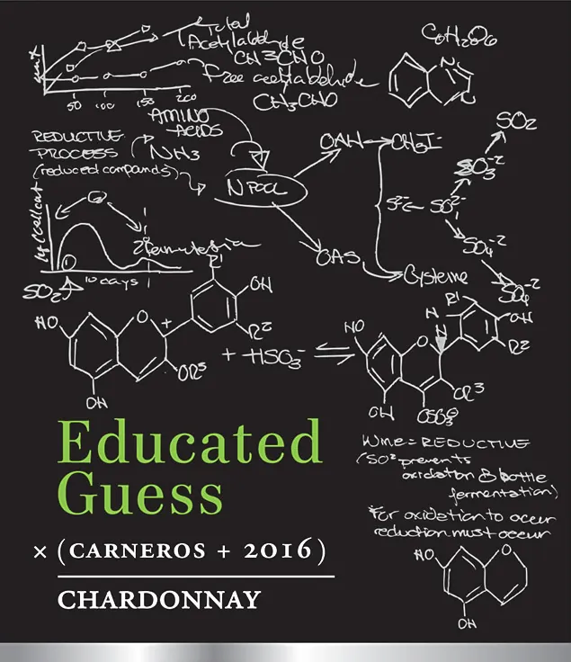 Educated Guess Chardonnay Bottle