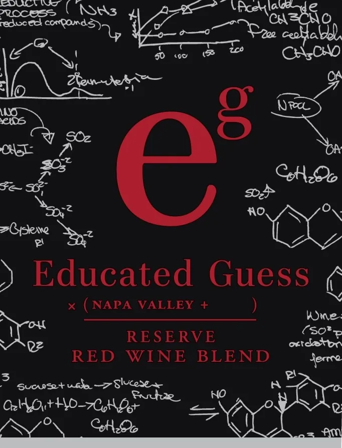 Educated Guess Reserve Red Blend Bottle
