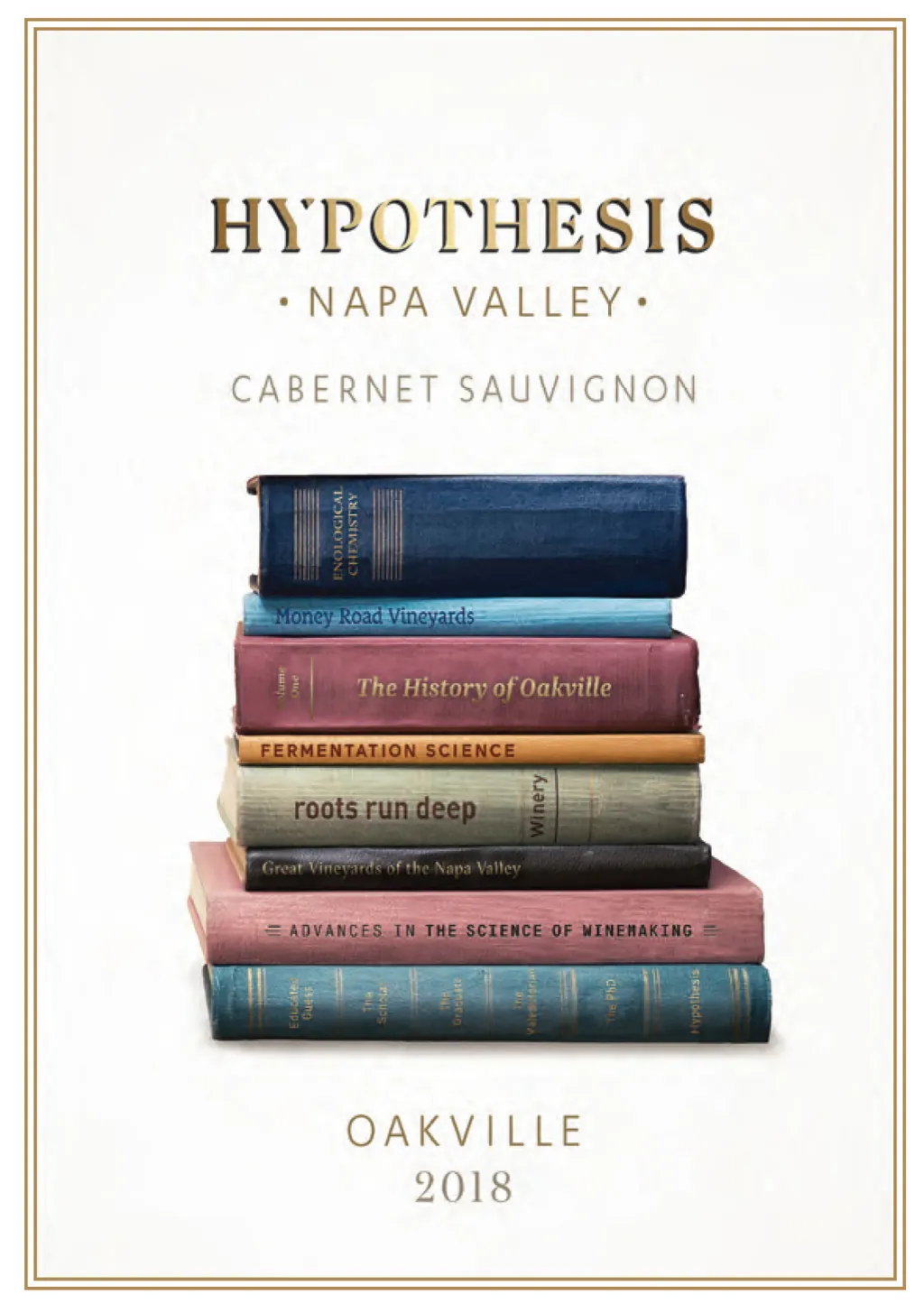 Hypothesis Oakville Cabernet Sauvignon Bottle