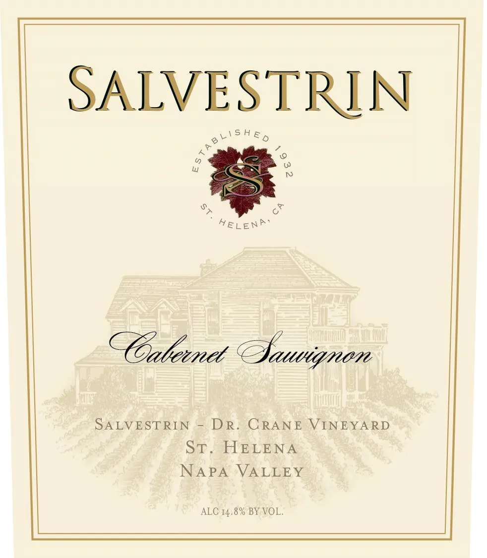 Dr. Crane Vineyard Estate Cabernet Sauvignon Bottle