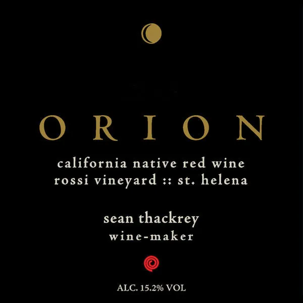 Orion Red Blend Bottle