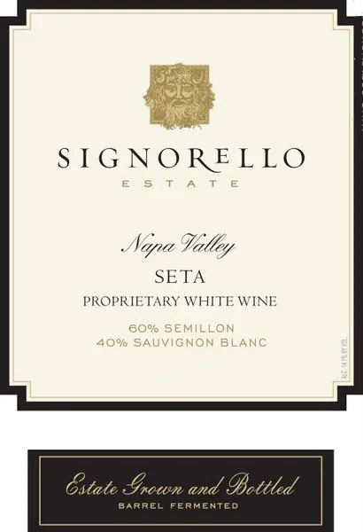 Seta Proprietary White Bottle