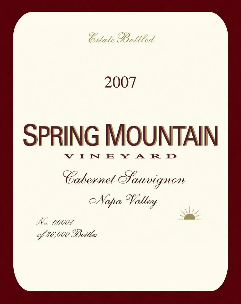 Estate Cabernet Sauvignon Bottle