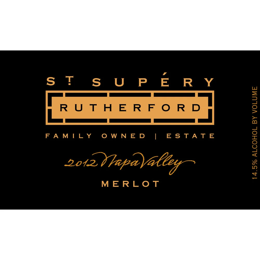 Rutherford Merlot Bottle