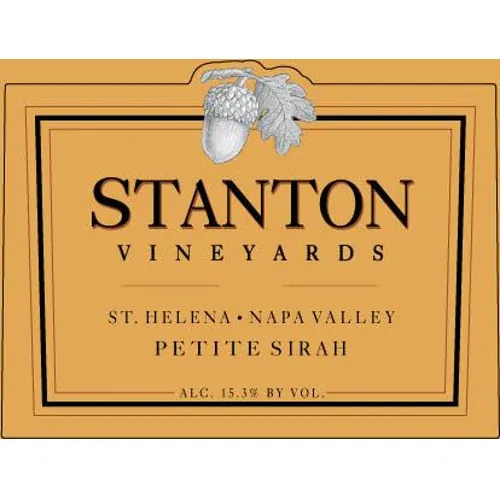 Saint Helena Petite Sirah Bottle