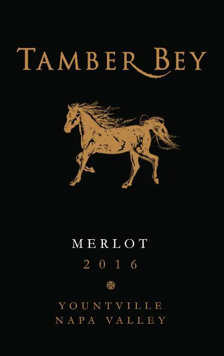 Deux Chevaux Vineyard Merlot Bottle