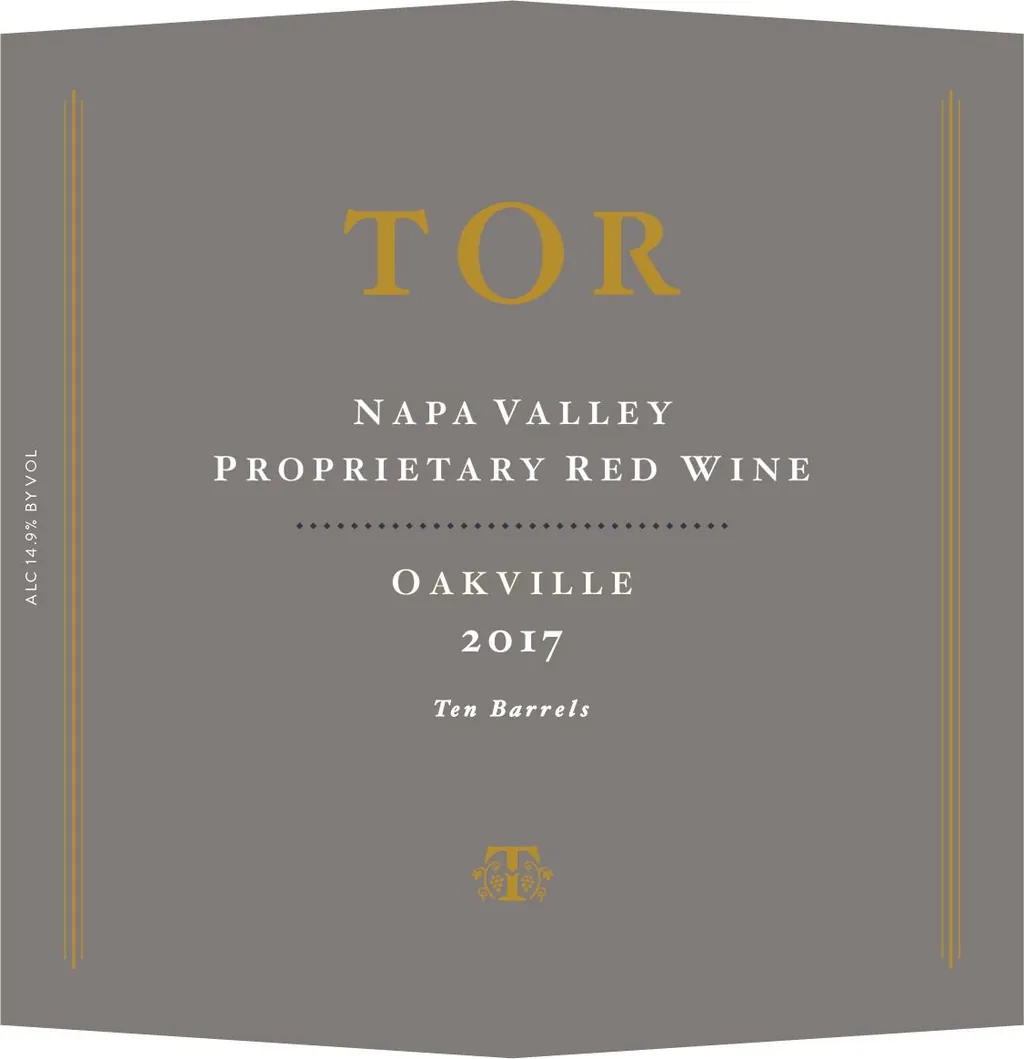 Oakville Proprietary Red Bottle