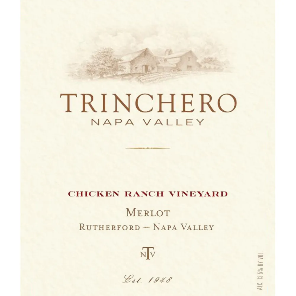 Chicken Ranch Merlot Bottle