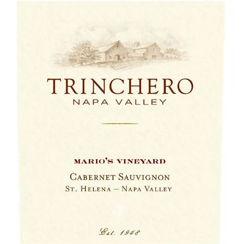 Mario's Vineyard Cabernet Sauvignon Bottle