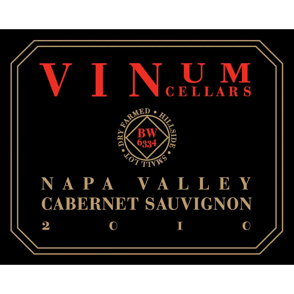 Napa Valley Cabernet Sauvignon Bottle