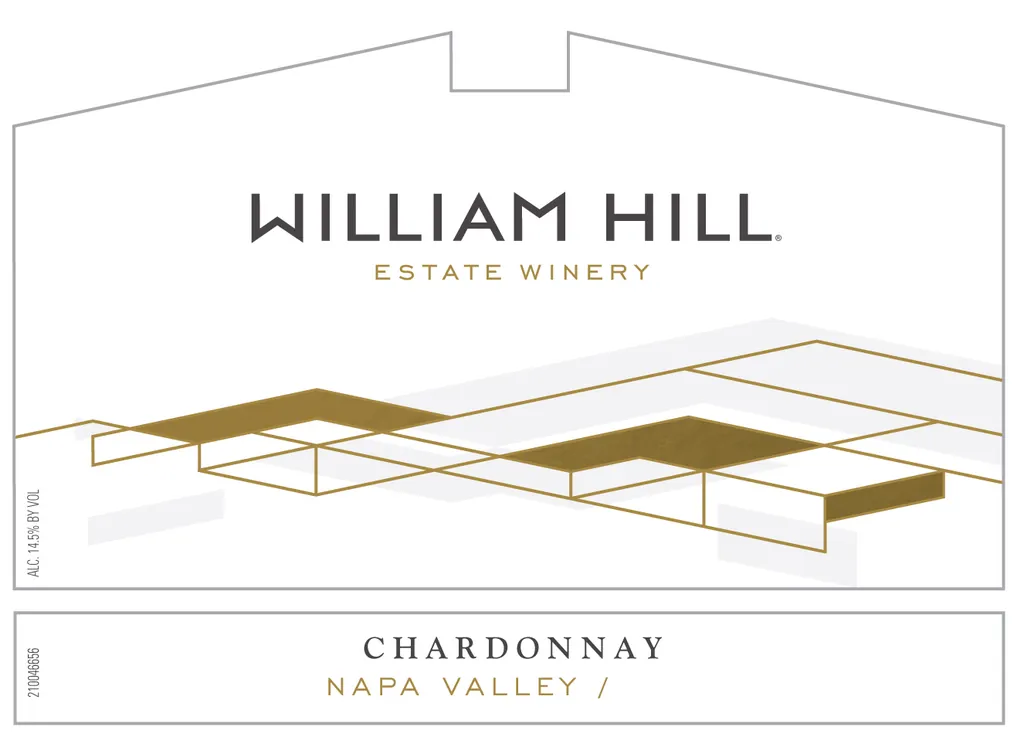 Napa Valley Chardonnay Bottle
