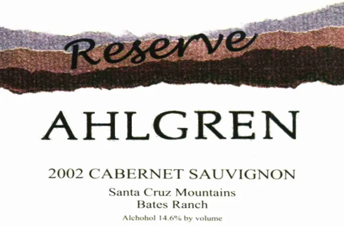 Bates Ranch Reserve Cabernet Sauvignon Bottle