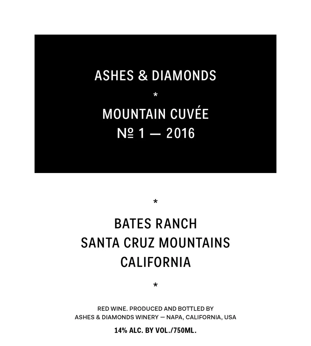 Bates Ranch Mountain Cuvee No.1 Bottle