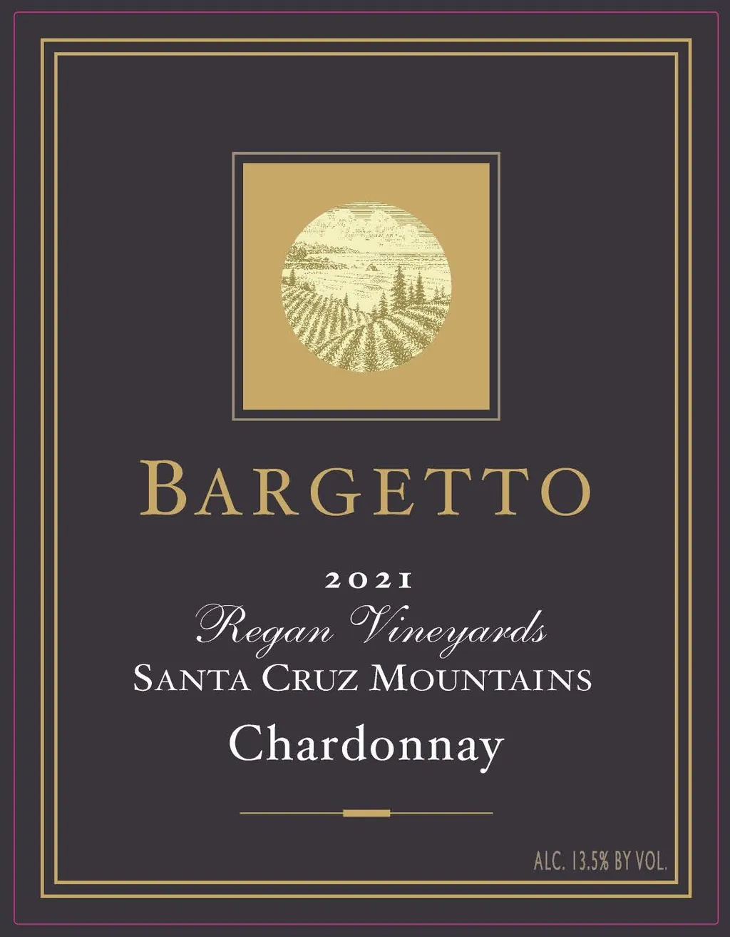 Santa Cruz Mountains Chardonnay Bottle