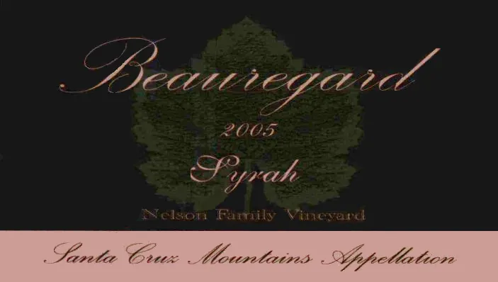 Nelson Family Vineyard Syrah Bottle