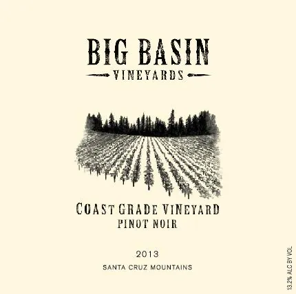 Coast Grade Vineyard Pinot Noir Bottle