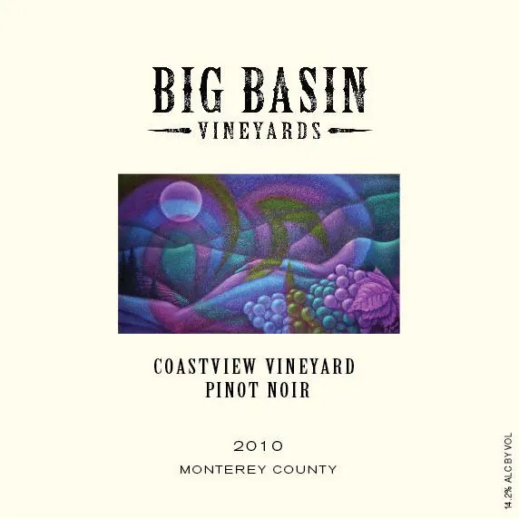 Coastview Vineyard Pinot Noir Bottle