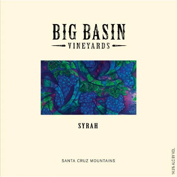 Santa Cruz Mountains Syrah Bottle