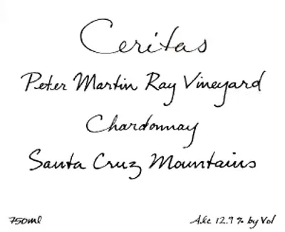 Peter Martin Ray Vineyard Chardonnay Bottle