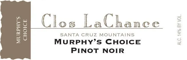 Murphy's Choice Pinot Noir Bottle