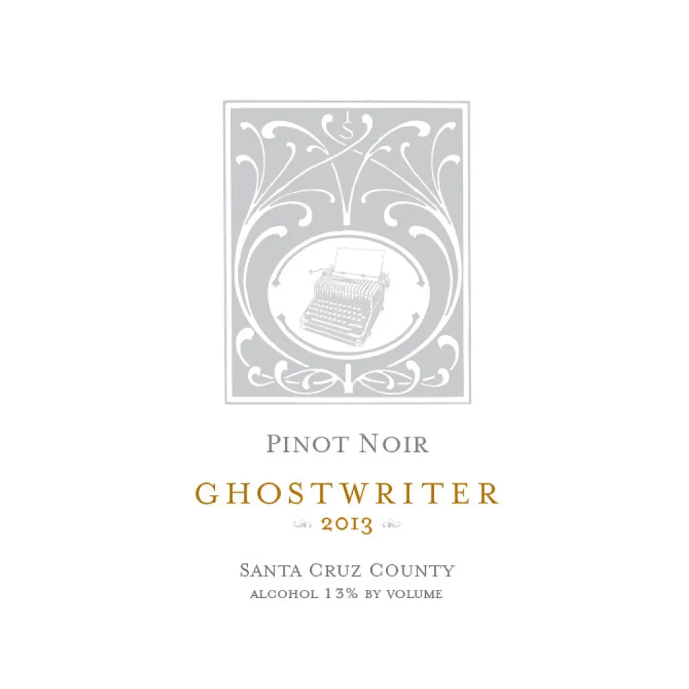 Santa Cruz Mountains Pinot Noir Bottle