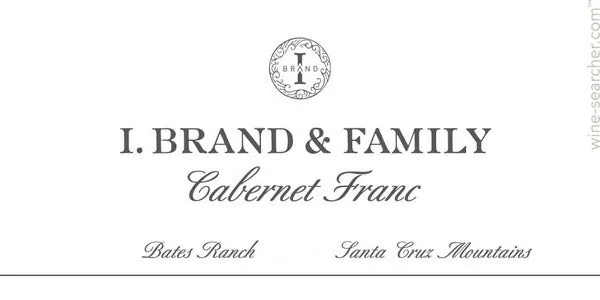 Bates Ranch Cabernet Franc Bottle
