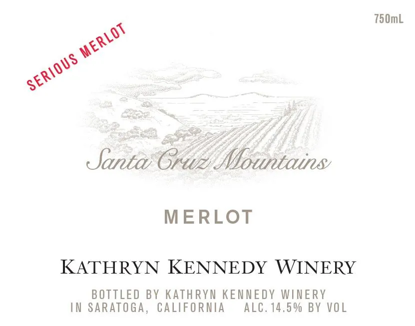 Serious Merlot Bottle