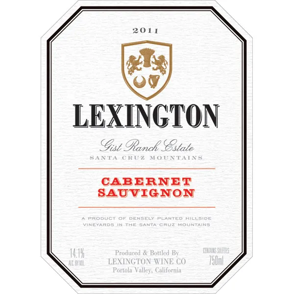 Gist Ranch Cabernet Sauvignon Bottle