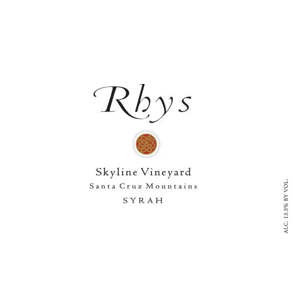 Skyline Vineyard Syrah Bottle