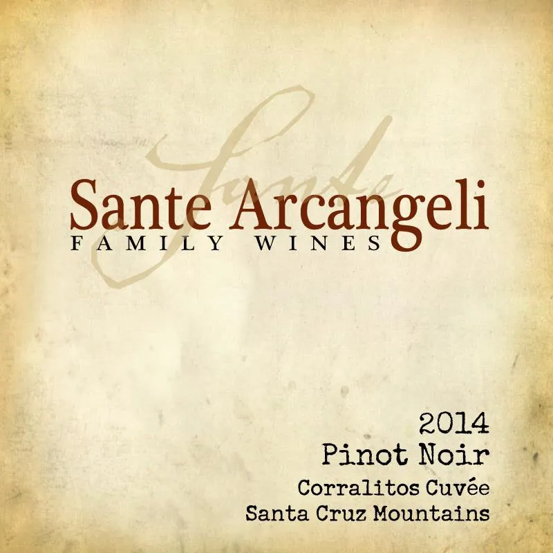 Pinot Noir Corralitos Cuvee Bottle