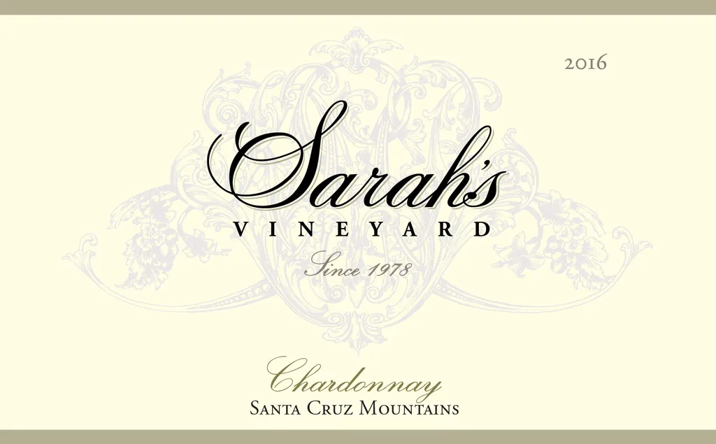 Santa Cruz Mountains Chardonnay Bottle