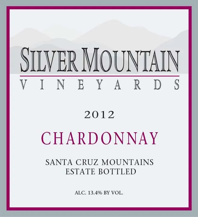 Silver Mountain Santa Cruz Chardonnay Bottle