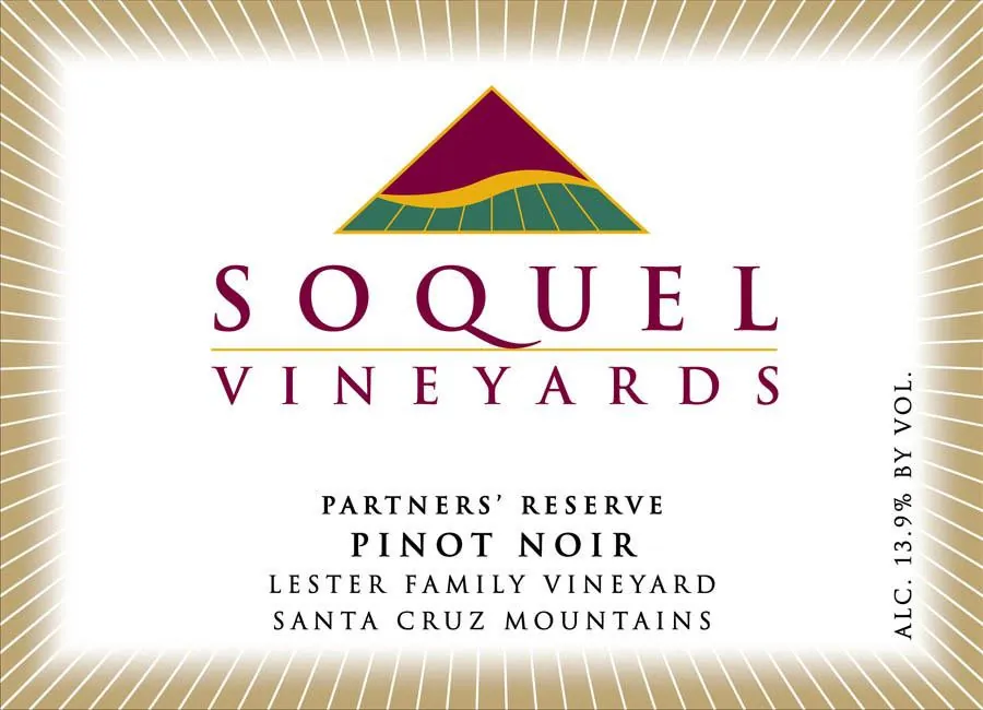 Soquel Lester Family Vineyard Partners' Reserve Pinot Noir Bottle
