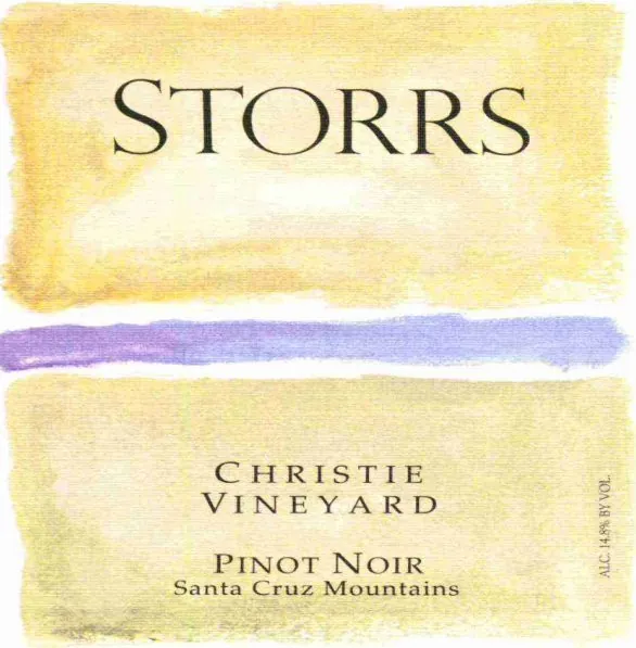 Christie Vineyard Pinot Noir Bottle