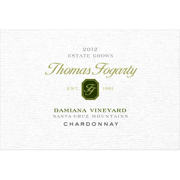 Damiana Vineyard Estate Chardonnay Bottle