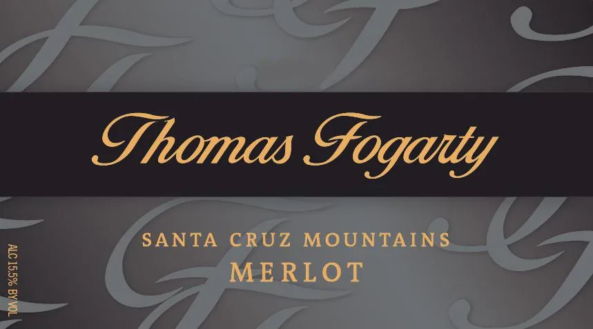 Santa Cruz Mountains Merlot Bottle