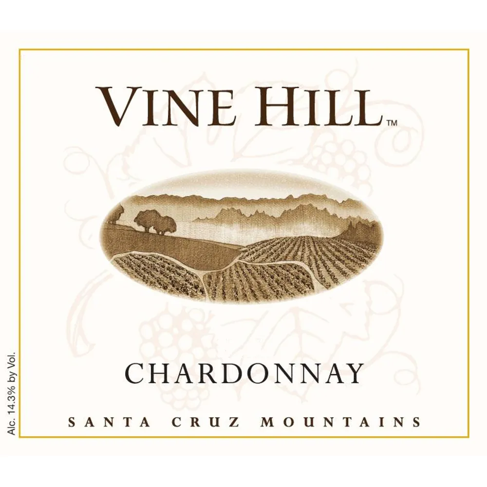 Vine Hill Santa Cruz Mountains Chardonnay Bottle