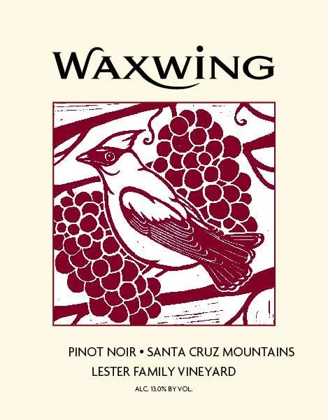 Lester Family Vineyard Pinot Noir Bottle