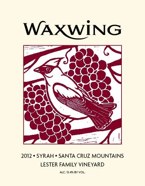 Lester Family Vineyard Syrah Bottle