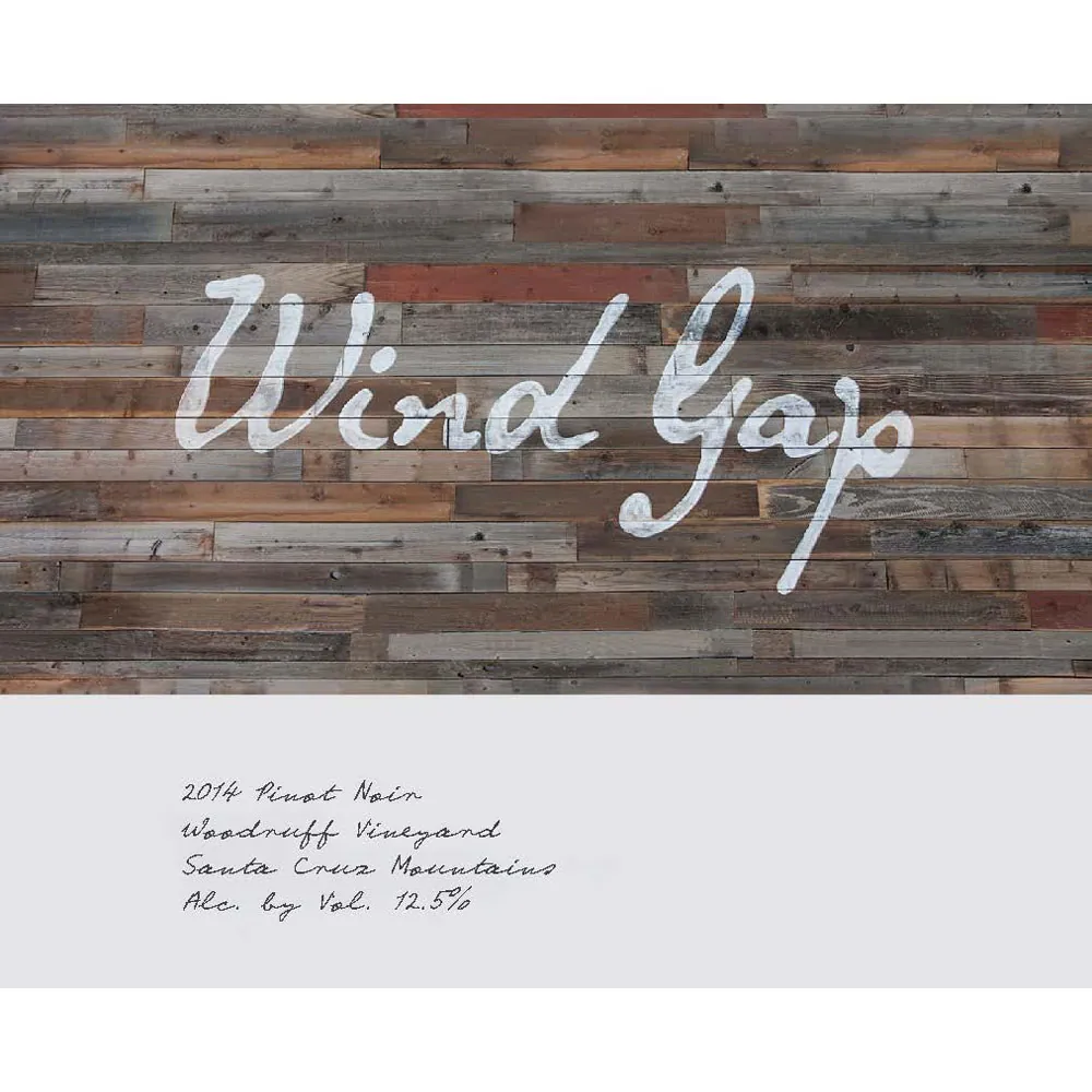 Woodruff Vineyard Pinot Noir Bottle