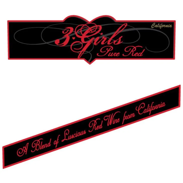 Pure Red Blend Bottle