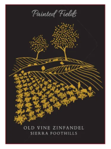 Painted Fields Old Vine Zinfandel Bottle