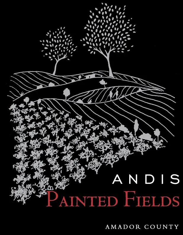 Painted Fields Red Blend Bottle