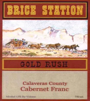 Gold Rush Cabernet Franc Bottle