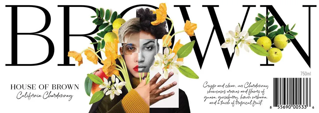 House of Brown Chardonnay Bottle